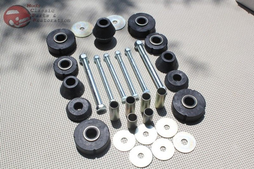 67-72 Chevy 1/2 Ton Pickup Truck Cab Mount Rubber Bushings Hardware Kit New