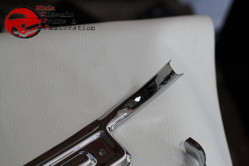 67-72 Chevy Gmc Truck Interior Door Sill Scuff Step Up Rocker Kick Plates Pair