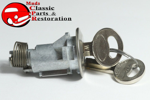 67-73 Mustang Ford Trunk Lock Cylinder & Keys (After 10/24/66)