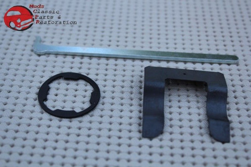 67-73 Mustang Trunk Lock Assembly Key Set Kit Original Oem Ford Logo Keys Mach I