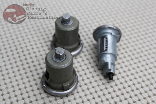 68 Camaro Chevelle Firebird Gto El Camino Nova Ignition Door Lock Key Set