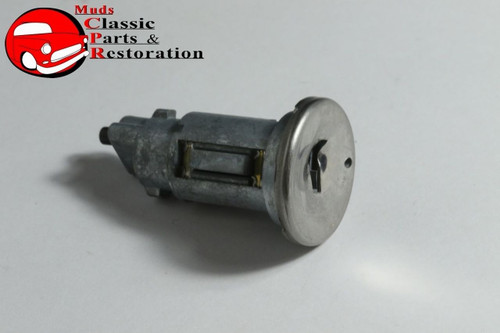 68 Camaro Locks, Igniton Door Glove Trunk Octagon Keys - Original Oem Gm Keys