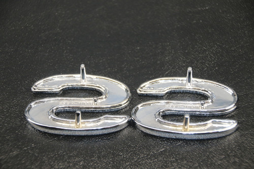 69 70 71 72 Chevelle El Camino Ss Fender Emblems Letters Set Of 4