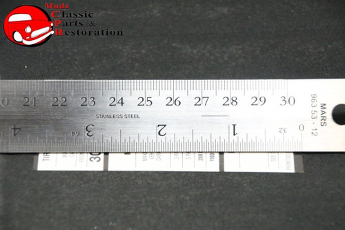 69 Belvedere Satellite Roadrunner Gtx Tire Pressure Decal Mopar Part # 3400452