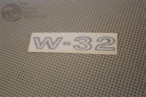 69 Oldsmobile W-32 Fender Decal Black