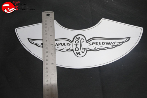 69 Oldsmobile Indianapolis Speedway Air Cleaner Lid Decal