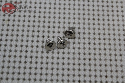 7" Headlight Headlamp Bulb Retaining Retainer Trim Ring Set Gm Chevy Oldsmobile