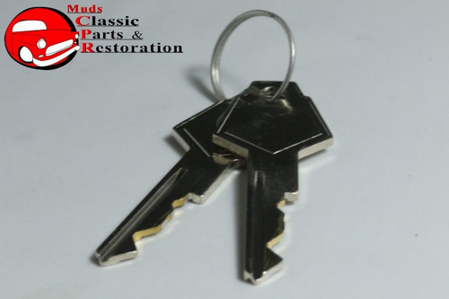 70-71 Chrysler Dodge Plymouth Ignition Lock & Keys W/O Tilt & Telescope