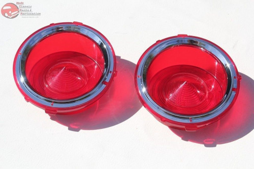 70-73 Chevy Camaro Standard Rear Tail Light Lamp Lens Kit Right Left Hand New