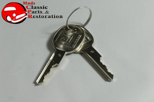 Gm Chevy Pontiac Cadillac Olds Camaro Long Cylinder Door Lock Late Keys Set