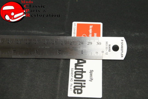 71 Ford 429Scj W/O Ram Air Air Cleaner Service Instruction Decal