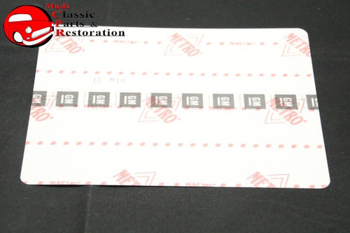 72 Monte Carlo Spare Tire Jack Instructions Decal