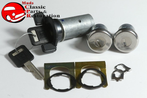 83-84 Camaro Ignition Door Locks Later Style Keys