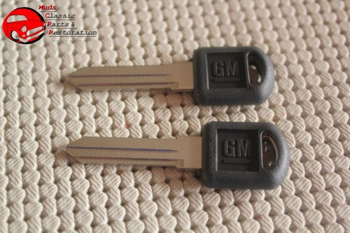 95-99 Chevy/Gm Keys - Non-Chip Blanks Set Of 2