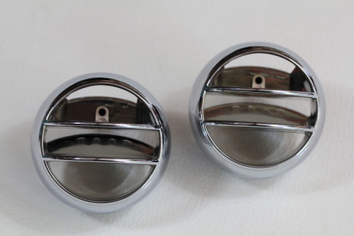 Camaro Chevelle Corvette Impala Chevy Truck Dash Astro Air Ac Vent Balls Chrome