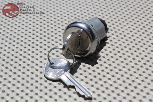 Camaro Firebird Impala Pontiac Glove Box Door Trunk Lock Set Oem Pear Head Keys