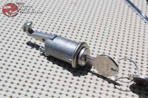 Camaro Firebird Impala Pontiac Glove Box Door Trunk Lock Set Oem Pear Head Keys