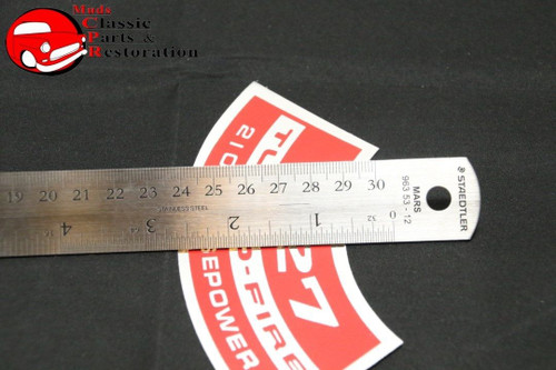 Camaro, Nova 327 Turbo Fire 210-Hp Air Cleaner Decal