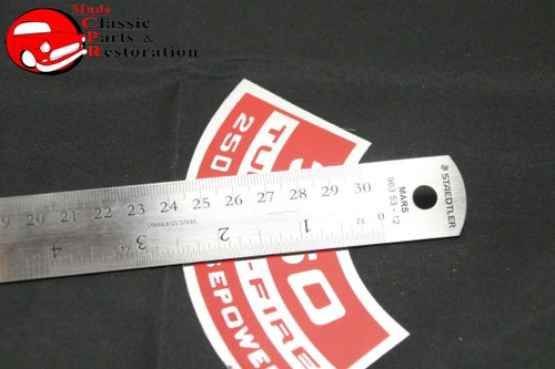 Camaro, Nova 350 Turbo Fire 250-Hp Air Cleaner Decal