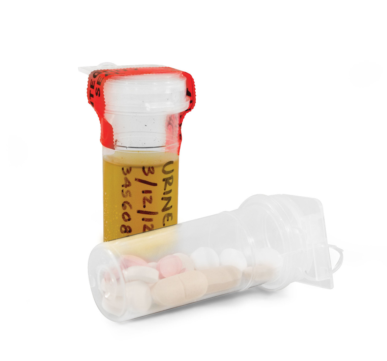 Evidence Packaging Collection Jars Sterile Polypropylene Hinged
