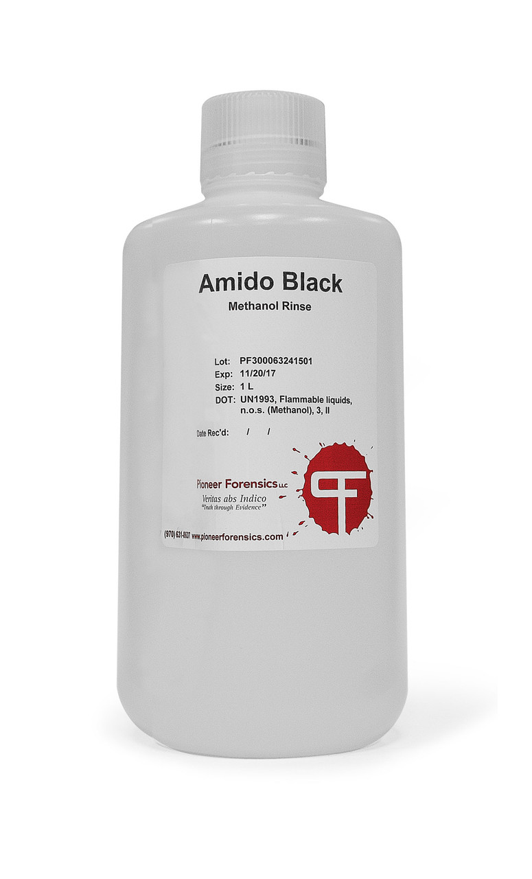 Amido Black - Methanol Base - Blood Fixative - 500ml
