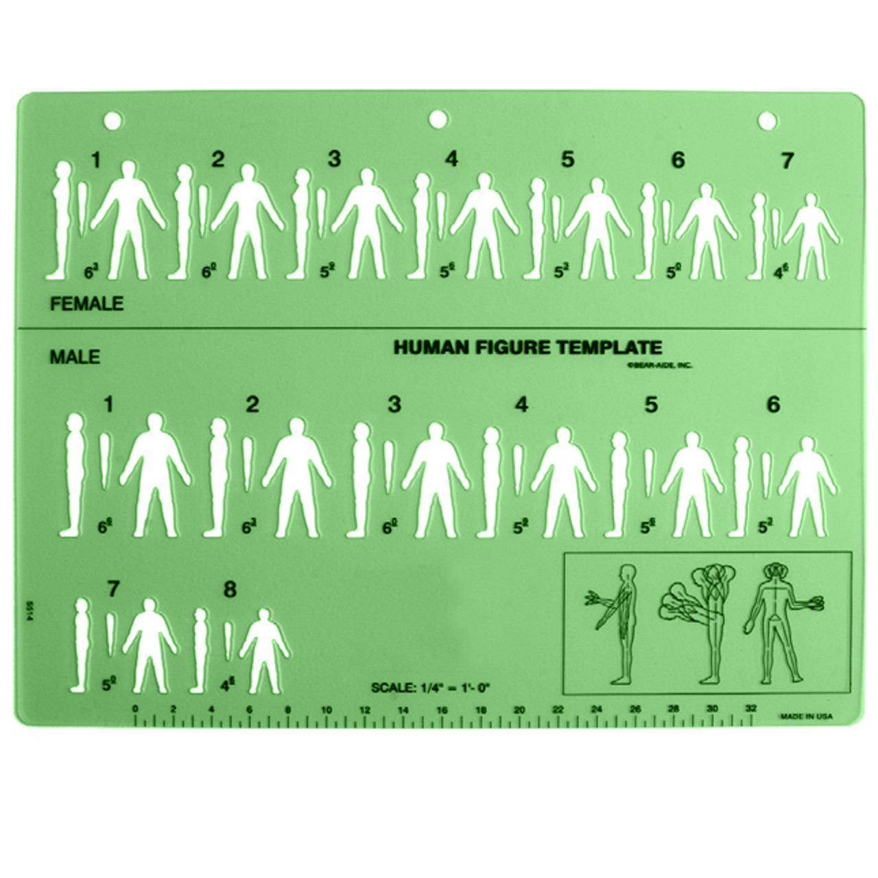 Crime Scene Tools and Forensic Analysis - Sketching Templates