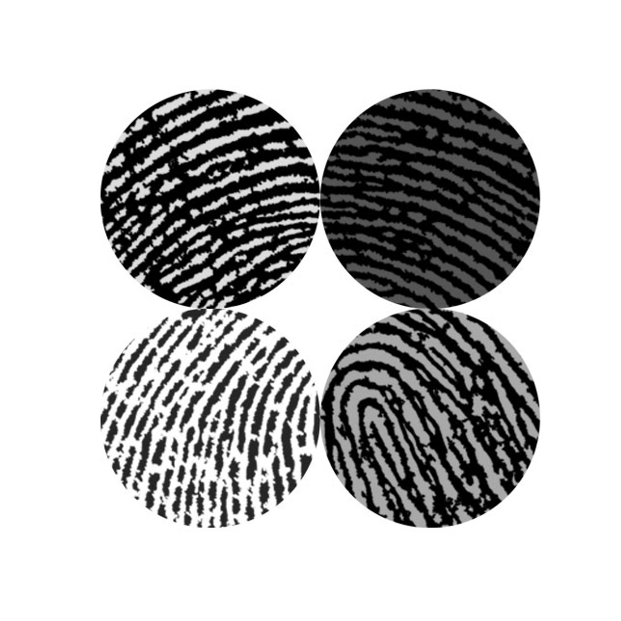 Latent Print Development Fingerprint Powder Black Gray White