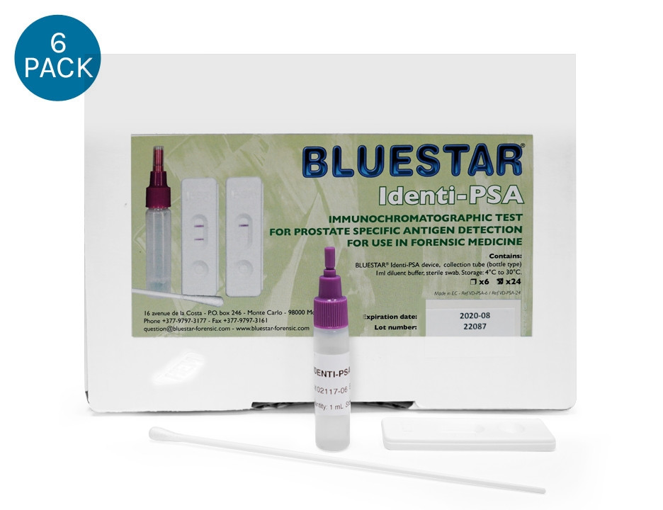 Semen Detection Test Kit 6 pk | Arrowhead Forensics