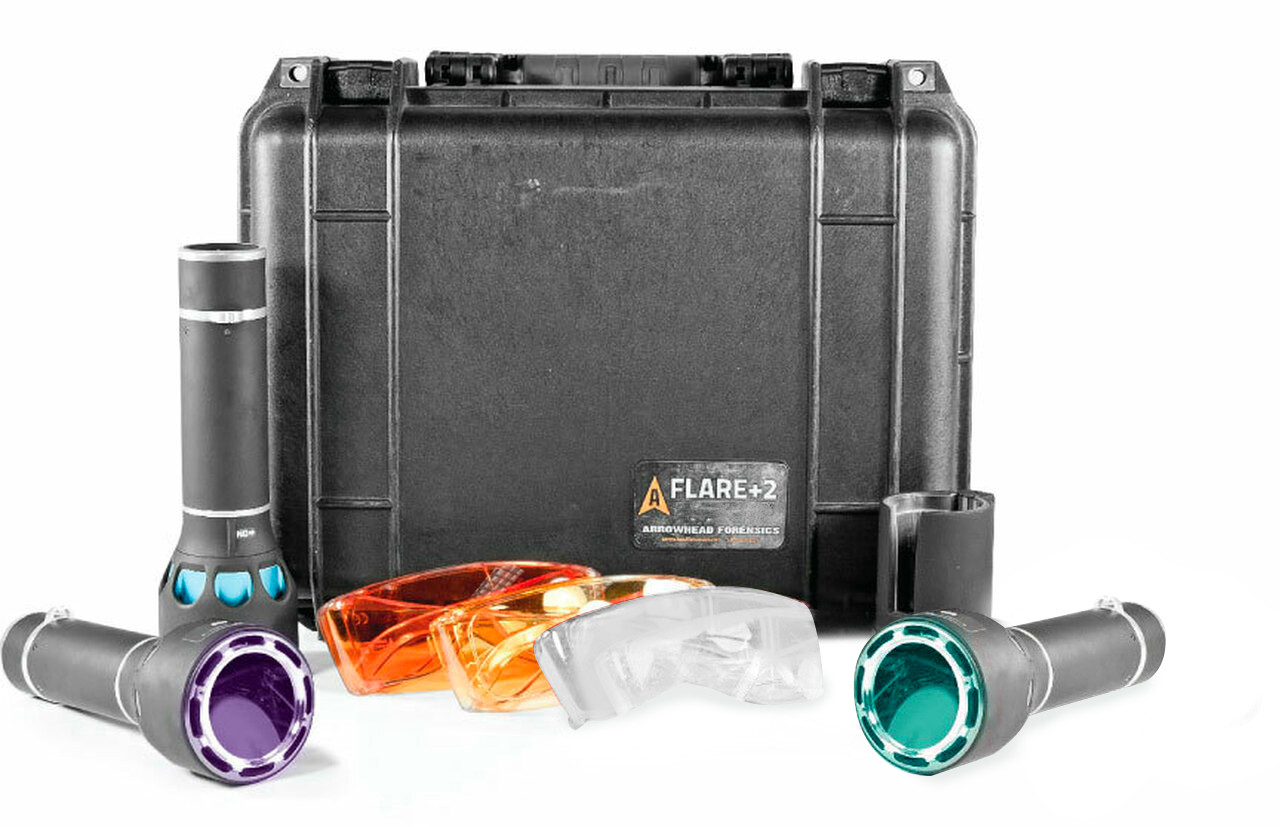 Rofin Flare+ 2 Blue/UV/Cyan Kit | Arrowhead Forensics