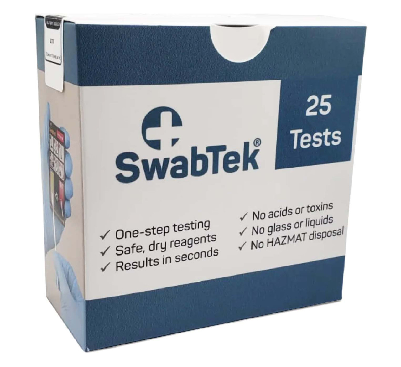 SwabTek Cannabis Test Kit 25/box | Arrowhead Forensics