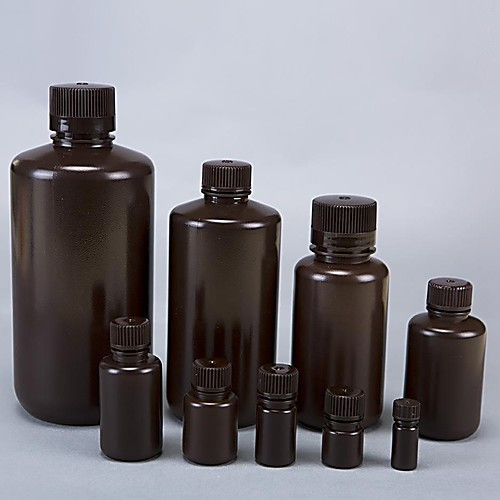 Amber PET-Kunststoffbehälter Set – 12 Stück, BPA-frei, 118 Ml, Mit Deckel & Spachtel, Für DIY & Aufbewahrung