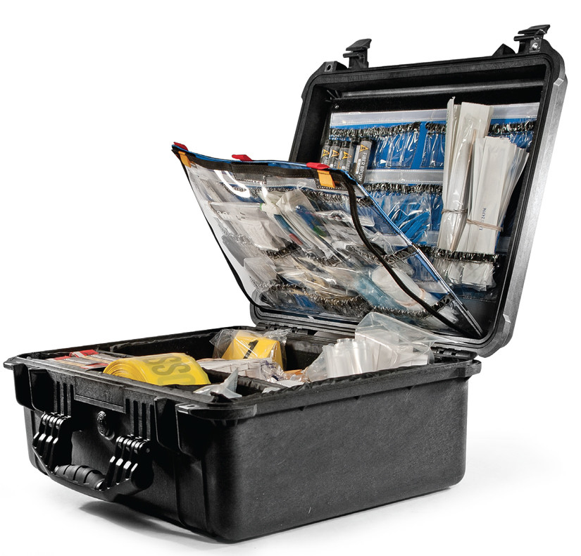 Evidence Kit 科学捜査 証拠品採取キット ハード キャリングケース Master Evidence Collection Kit | Arrowhead Forensics