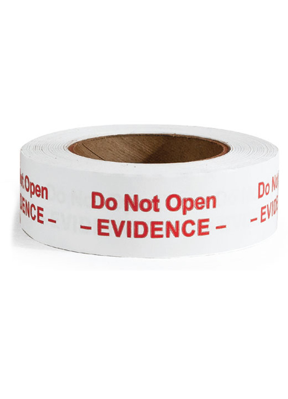Seal-It™ Heavy Gauge Masking Tape Red "Do Open | Arrowhead Forensics