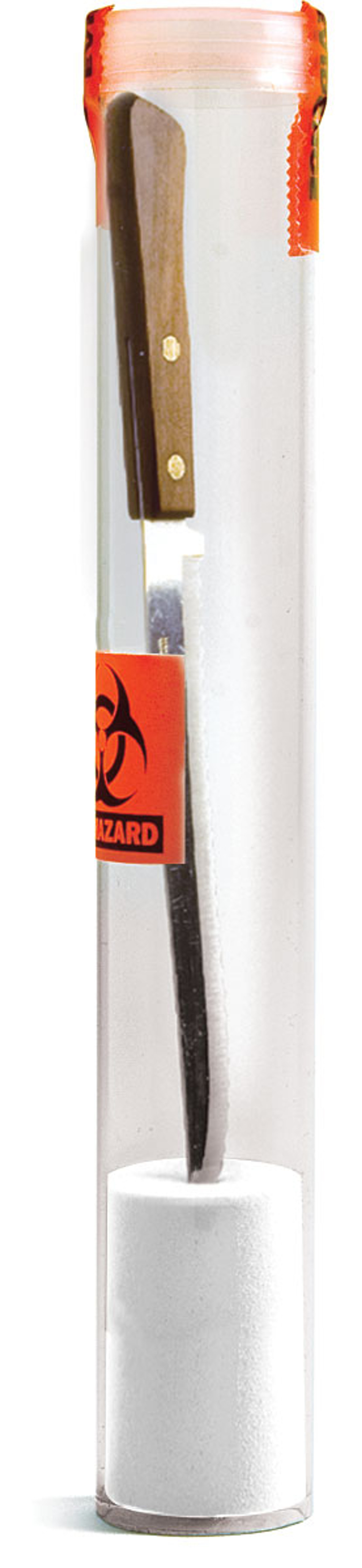 Syringe Sharps Evidence Collection Tubes 9" x 1" Arrowhead Forensics