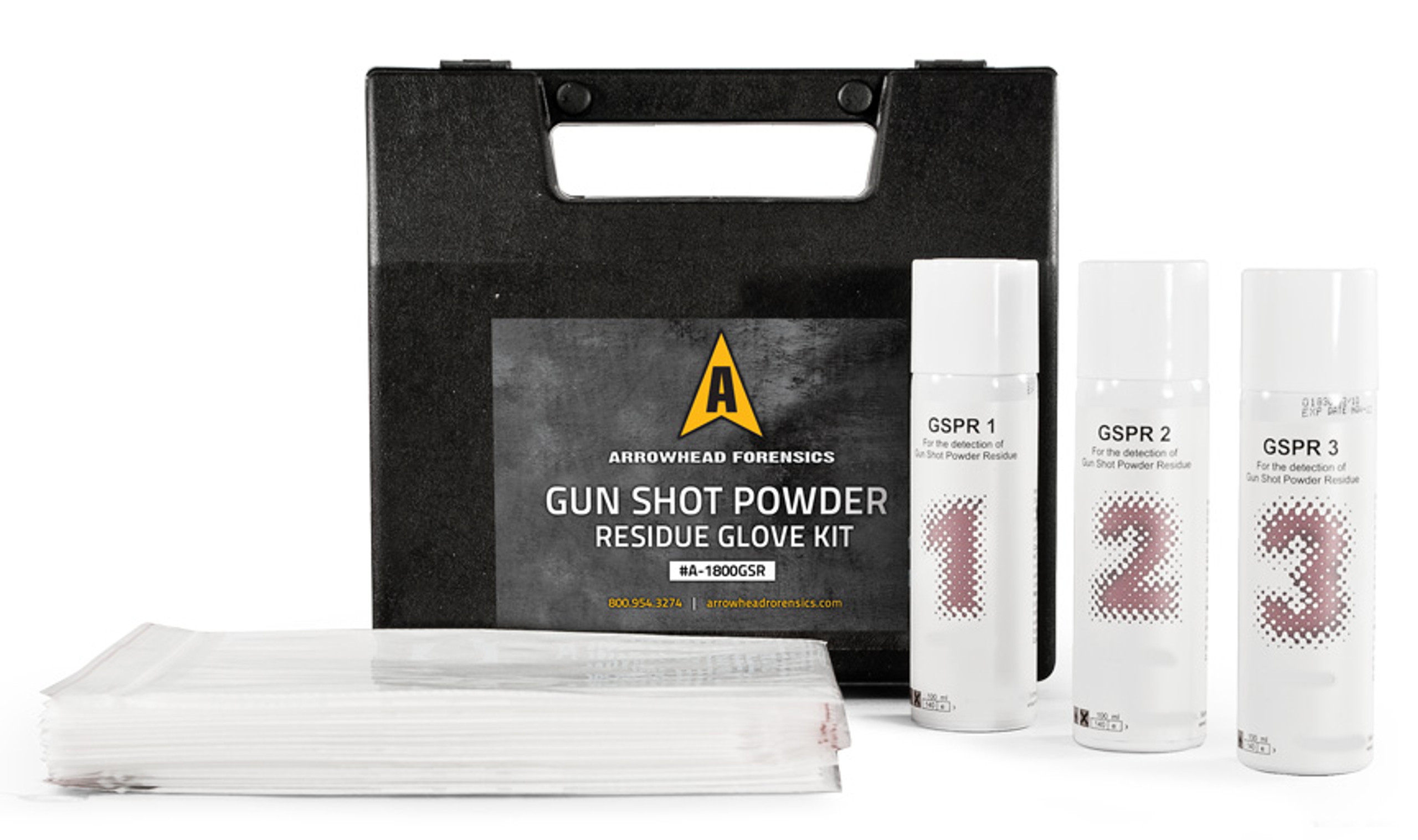 Gun Shot Powder Residue Kit Arrowhead Forensics