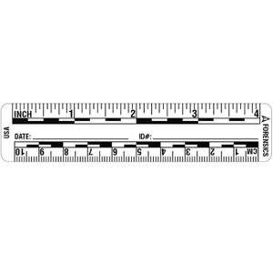 SureSeal™ Adhesive Photo Scales - White - 4"/10 cm - 200/roll SureSeal™ Adhesive Photo Scales - White - 4"/10 cm - 200/roll