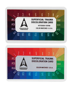 Superficial Trauma Discoloration Cards - Dark and Light Superficial Trauma Discoloration Cards - Dark and Light