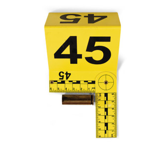 Hinged L-Scale Cut Out ID Tents Hinged L-Scale Cut Out ID Tents