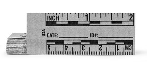 SureSeal™ 2”/5cm Adhesive Scales Flat - Gray - 50/pk SureSeal™ 2”/5cm Adhesive Scales Flat - Gray - 50/pk