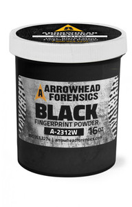 16 oz Black Latent Fingerprint Powder Container 16 oz Black Latent Fingerprint Powder Container