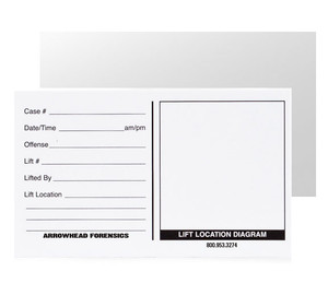 4" x 5" White Backing Card 4" x 5" White Backing Card