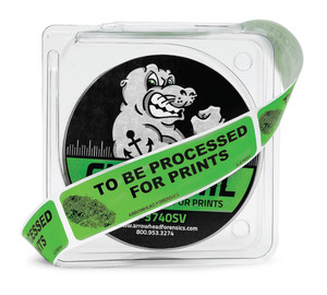 SureSeal™ "To Be Processed for Prints" Labels on Rolls - 1" x 4" - 250/roll 