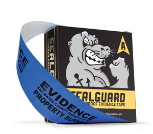 Solid Blue SealGuard™ 2" Wide Split Back Evidence Tape Solid Blue SealGuard™ 2" Wide Split Back Evidence Tape
