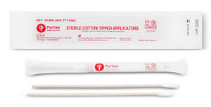 Puritan Sterile DNA Free Cotton Tipped Swab - 6" - 100/pk