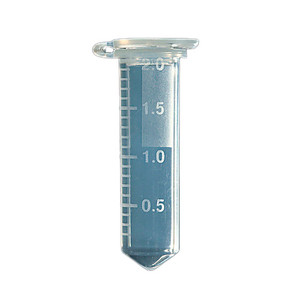 IPS コスメティックPP1 PP2 PP3 2.0 mL Posi-Lock™ Graduated Microcentrifuge Tubes, Clear