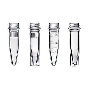 2.0mL Screw Tube, Skirted Base, Ribbed, Clear | Arrowhead