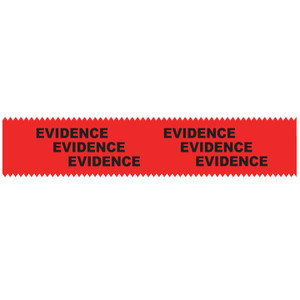 Red "Evidence Staggered" SealGuard™ Minis