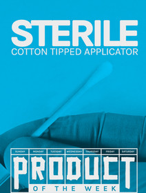 Product of the Week: Sterile Cotton Tipped Swab
