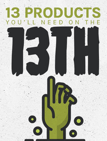 13 Products You'll Need on Friday The 13th
