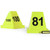 Yellow versa cones 81-100